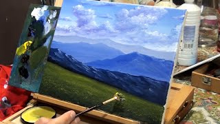 Pintar PAISAJE con PROFUNDIDAD Óleo  Pintar con Francis ® [upl. by Renaxela390]