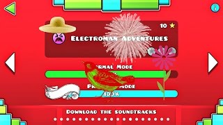 Geometry Dash  Electroman Adventures All Coins [upl. by Yetac]