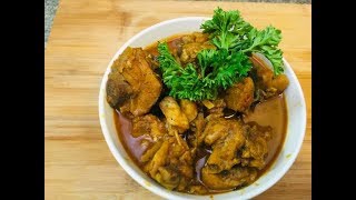 කුකුල් මස් කරි  Chicken Curry  How To Make Chicken Curry  Spicy Chicken Curry [upl. by Alyss882]