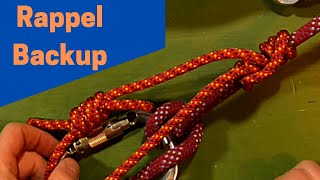 Rappelling for Beginners Prusiks [upl. by Diarmid]