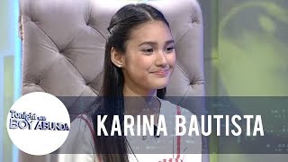 TWBA Karina shows off her skills in impromptu speaking [upl. by Genovera]