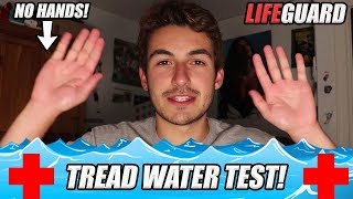 HOW TO SURVIVE THE LIFEGUARD TREAD WATER TEST TIPS [upl. by O'Neil473]