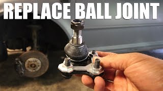 How to Replace a Ball Joint [upl. by Ahsinirt]