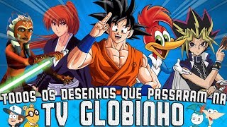 Todos os 130 DESENHOS que passaram na TV GLOBINHO [upl. by Sofko]