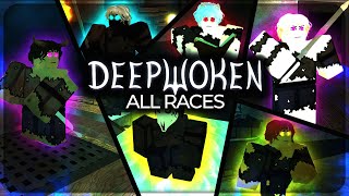 ALL RACE PASSIVES  STATS  Deepwoken [upl. by Tacita736]