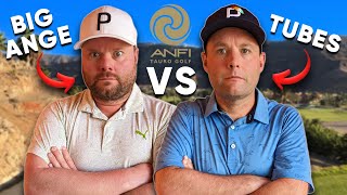 We Ask The All IMPORTANT QUESTIONS👀  Tubes v Ange  Anfi Tauro Golf Club [upl. by Gamaliel]