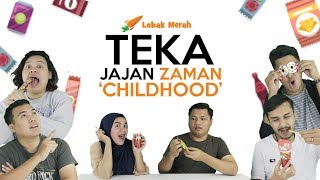 Lobak Merah Teka Jajan Zaman Childhood [upl. by Cristobal]