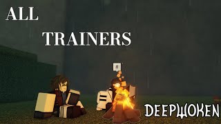 ALL ATTUNEMENT TRAINER LOCATIONS  Deepwoken Tutorial [upl. by Isahella]