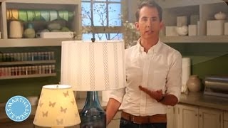 How to Personalize Your Lampshade  Martha Stewart [upl. by Iroc163]