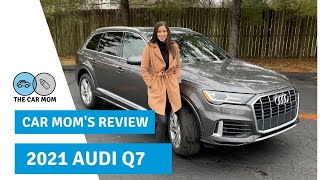 2021 Audi Q7 Luxury Carseat Convenience  CAR MOM TOUR [upl. by Sacks]