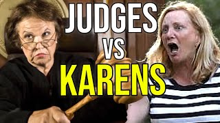 Judges Destroying Karens For 10 Mins [upl. by Marou]