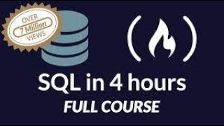 SQL Tutorial in 4 Hours [upl. by Aihsar]