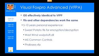 Visual FoxPro Advanced and VFP C Compiler a New Lease of Life for VFP [upl. by Scrope]