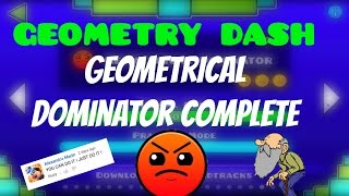 17 Geometry Dash  Geometrical Dominator Complete [upl. by Clapper]