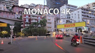 Monaco 4K  Billionaires Playground  Sunset Drive [upl. by Ward451]