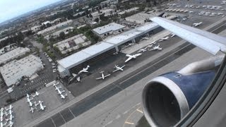 Full Throttle HD A320 Takeoff From a Short Runway in Orange County California [upl. by Eita]