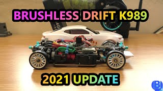 WLtoys K989 and 284131 Budget Brushless Drift Build 2021 Edition  Full Tutorial [upl. by Connell]