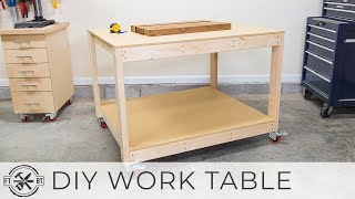 DIY Workbench  Work Table  How to Build [upl. by Demetris858]