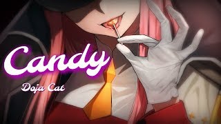 「Nightcore」➼ Doja Cat  Candy Lyrics♬ [upl. by Hilario]