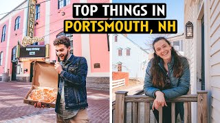 The TOP THINGS TO DO in PORTSMOUTH New Hampshire [upl. by Duval]