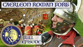 Caerleon Roman Legion Fort In Wales  Time Team [upl. by Oibirot]