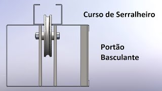 Curso de Serralheiro abrindo encaixe no trilho video 3 [upl. by Cohe]