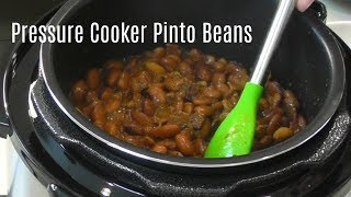 Pressure Cooker Pinto Beans  No Soak Quick Cook Beans  Cosori 2 Quart Electric Pressure Cooker [upl. by Tiossem]