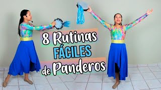 8 Rutinas Fáciles de PANDERO que Debes Saber [upl. by Eiramlatsyrc360]