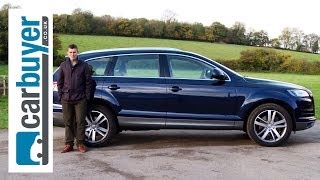 Audi Q7 SUV 2013 review  CarBuyer [upl. by Annim]