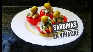 Sardinas en Vinagre I Con Sabor a Boquerón [upl. by Lucias]