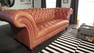 Highgrove Chesterfield Sofa from Sofas by Saxon [upl. by Neirb]