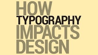 Graphic Design Tutorial Typography and Design [upl. by Eckel]