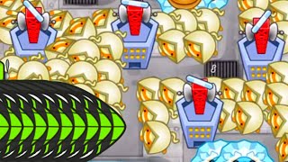 meet the lategame strategy that can defend INFINITE ZOMGS Bloons TD Battles [upl. by Enalahs571]