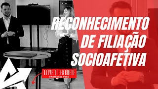 DIREITO DE FAMÍLIA Reconhecimento de filiação socioafetiva [upl. by Enilada829]