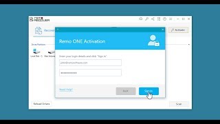 How to activate Remo Software products using Remo ONE credentials [upl. by Ahmad]