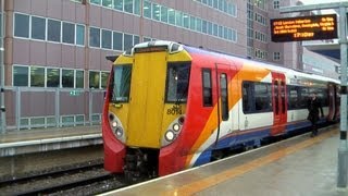 HD Clapham Junction to Reading  Southwest Trains Class 458 220313 [upl. by Inattyrb]