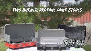 Review Two Burner Propane Camp Stoves [upl. by Zerlina24]