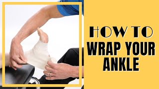 Sprained Ankle How to Wrap Ankle Sprains Correctly Updated [upl. by Noek]