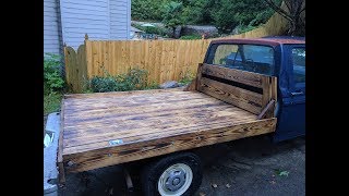 DIY Wood Truck Bed [upl. by Wanda]