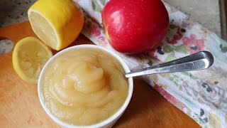 How To Homemade Organic Applesauce  Baby Food  GetFitWithLeyla [upl. by Hilliary]