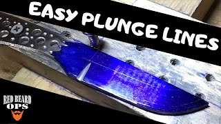 Plunge Lines and Bevels  The Easy Way [upl. by Asetal]