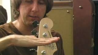 How to Adjust the Truss Rod on a Bass Guitar [upl. by Sirron]