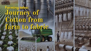 Journey of Cotton from Farm to Fabric [upl. by Sewole]