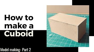 How to make a Cuboid  Cuts amp Grids [upl. by Yatnuahc38]