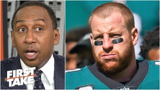 Carson Wentz has looked like straight garbage for the Eagles  Stephen A  First Take [upl. by Gearard790]