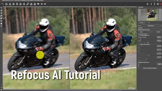 Fix Blurry Photos with Motion Deblur AI AKVIS Refocus AI Tutorial [upl. by Yslek]