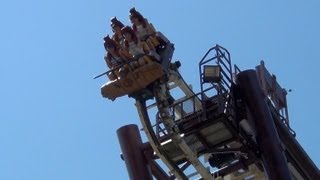 Sequoia Adventure Roller Coaster POV SampS Screamin Squirrel Gardaland Italy [upl. by Roxanna]