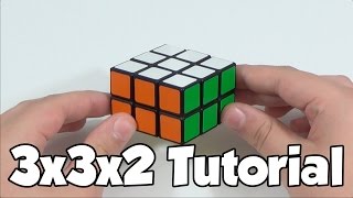 How To Solve the 3x3x2 Cuboid  Cube Ed [upl. by Vallo]