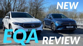 New MercedesBenz EQA review  2021 EQA 250 indepth test drive [upl. by Timrek447]