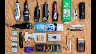 Necessary Tools For Beginner Barbers [upl. by Ynatsed]